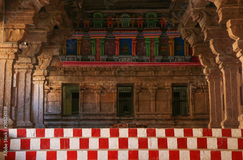 Big Hall for Homa in Hindu Temple