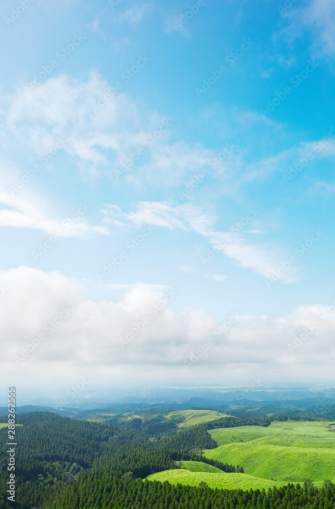 Fototapeta premium 阿蘇の風景