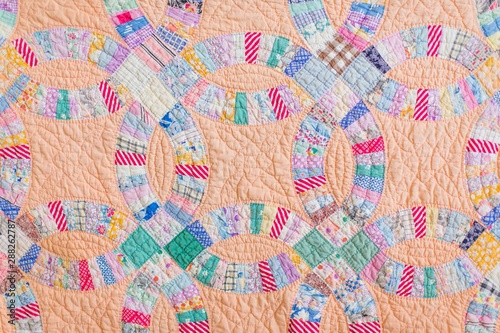 Double Wedding Ring Quilt