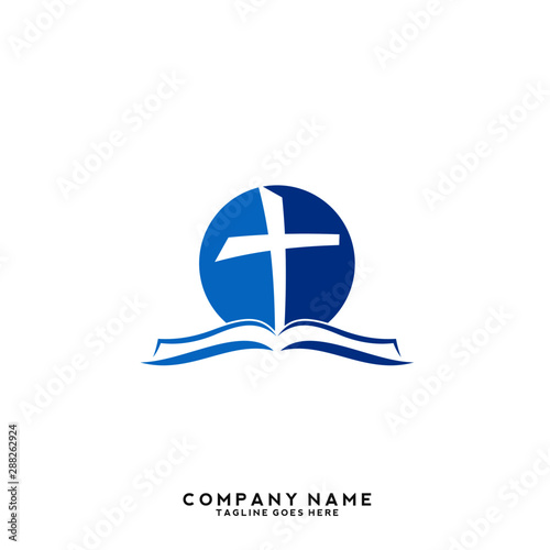 Church vector logo symbol graphic abstract template
