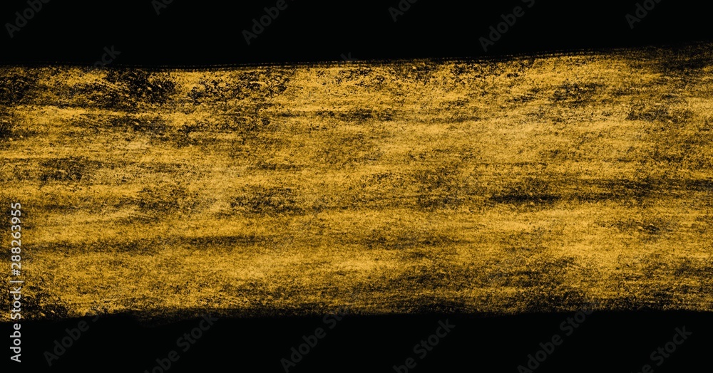 Yellow And Black Paint Background Texture With Grunge Brush Strokes Stock  Photo, Picture and Royalty Free Image. Image 115364698.