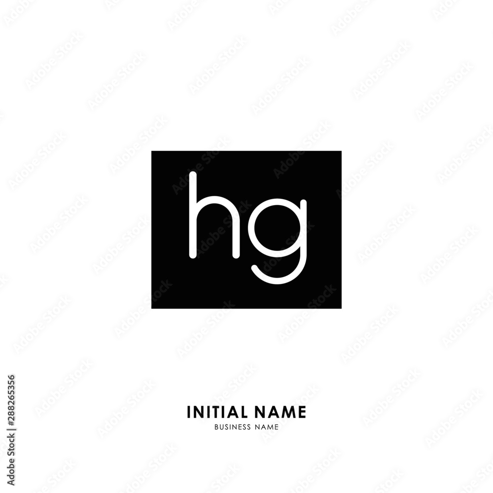 H G HG Initial logo letter with minimalist concept. Vector with scandinavian style logo. H G HG Initial logo letter with minimalist concept. Vector with scandinavian style logo.
