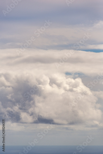 Fototapeta Naklejka Na Ścianę i Meble -  clouds above ocean