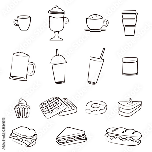 Iconos para restaurante