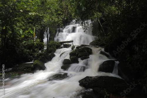 Fototapeta Naklejka Na Ścianę i Meble -  Waterfalls during the rainy season, Thailand.