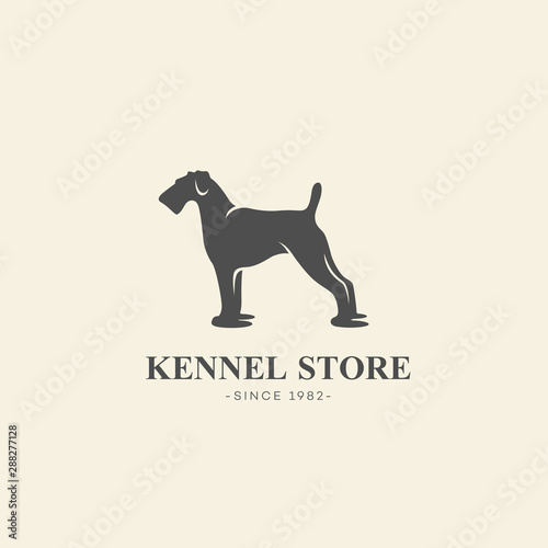 Fox terrier logo