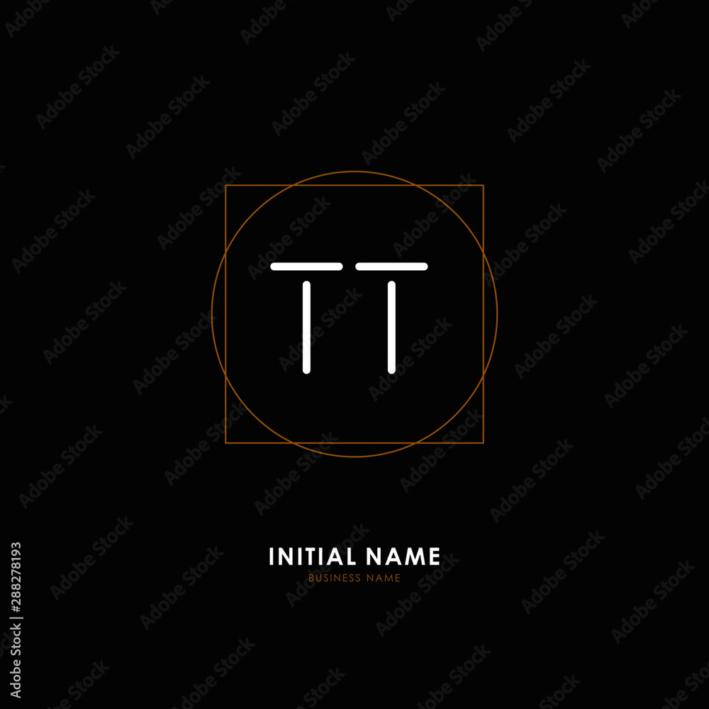 T TT Initial logo letter with minimalist concept. Vector with scandinavian style logo. T TT Initial logo letter with minimalist concept. Vector with scandinavian style logo.