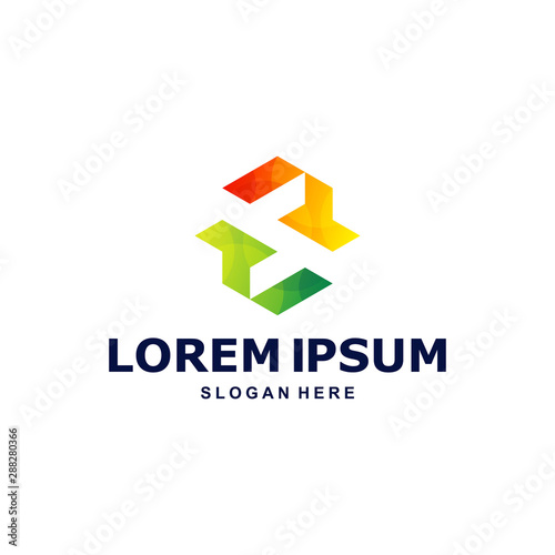 Free Download Colorful Abstract Letter S Logo Premium - GFXLoad