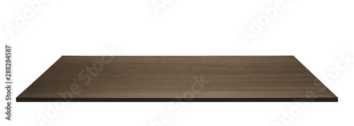 Cuadro en lienzo Dark brown tabletop