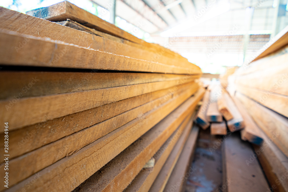 warehouse A lot of long pieces of Timber warehouse A lot of long pieces of Timber