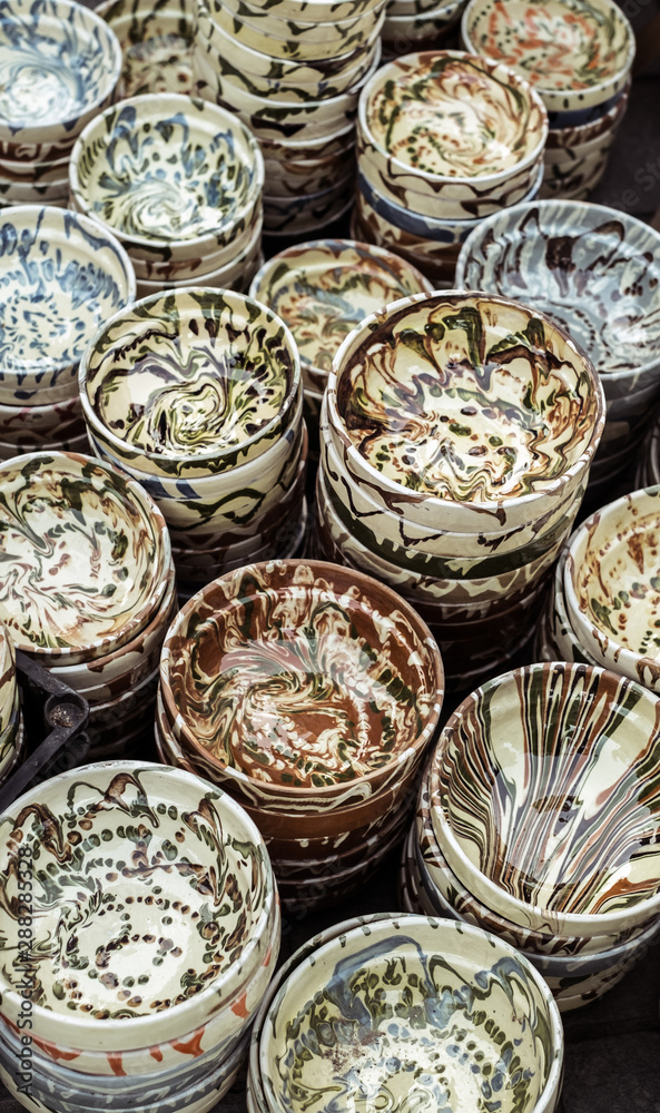 Traditional Romanian handmade ceramics market Traditional Romanian handmade ceramics market