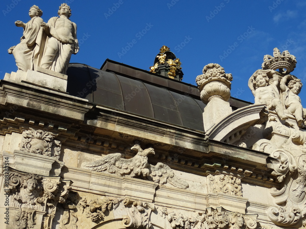 Obraz premium Details im Zwinger Dresden