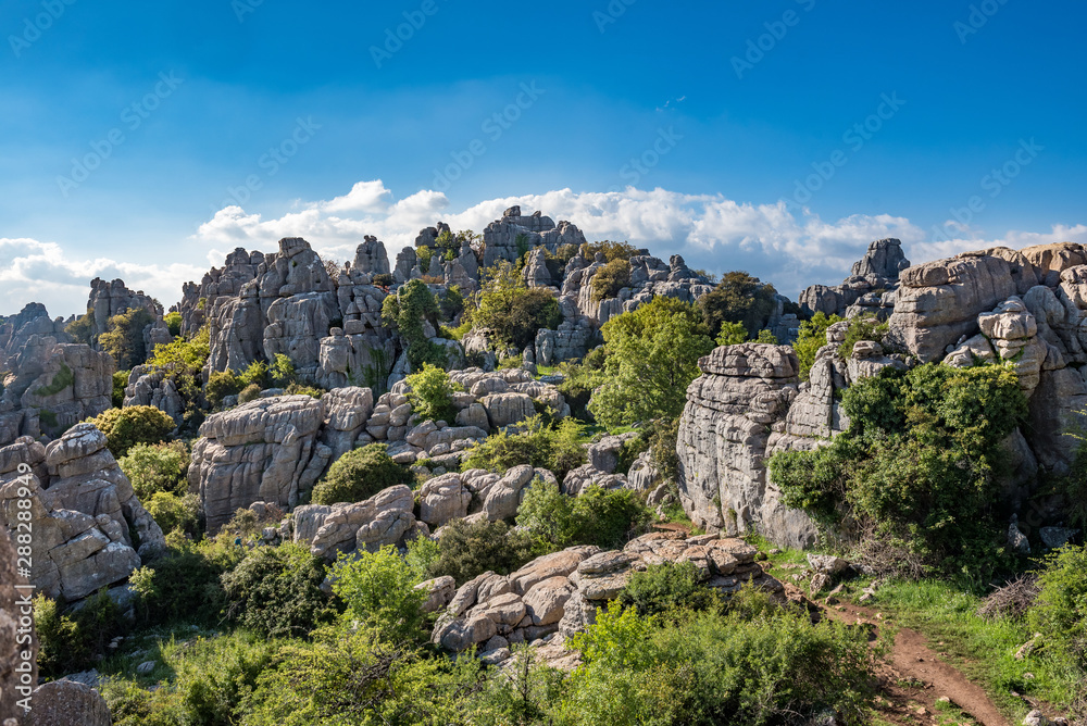 Torcal Natural Park in Antequera Torcal Natural Park in Antequera