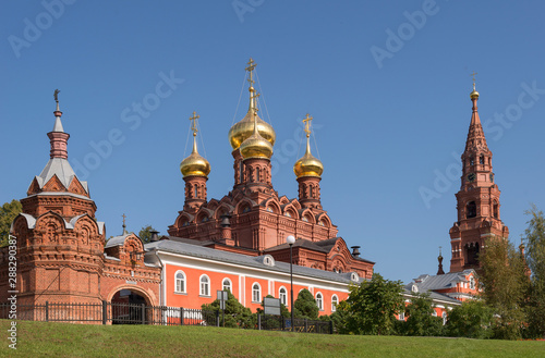 Photography Chernigovsky skete is monastery  as part of Holy Trinity Sergius Lavra  in Sergi