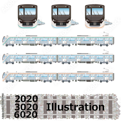 東急2020系3020系6020系電車