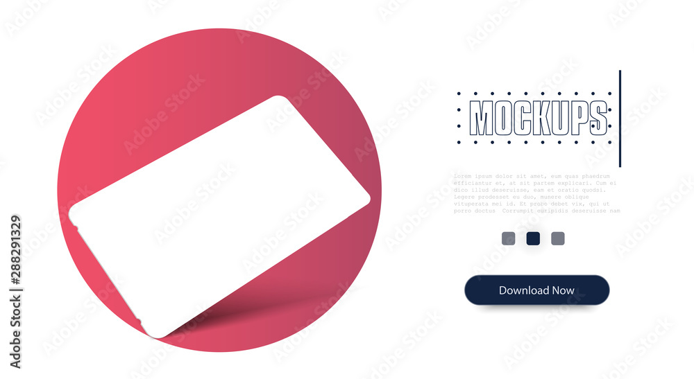 A realistic business card falls on a modern red background. Business card. Blank layout for design. Vector white object. EPS 10 A realistic business card falls on a modern red background. Business card. Blank layout for design. Vector white object. EPS 10