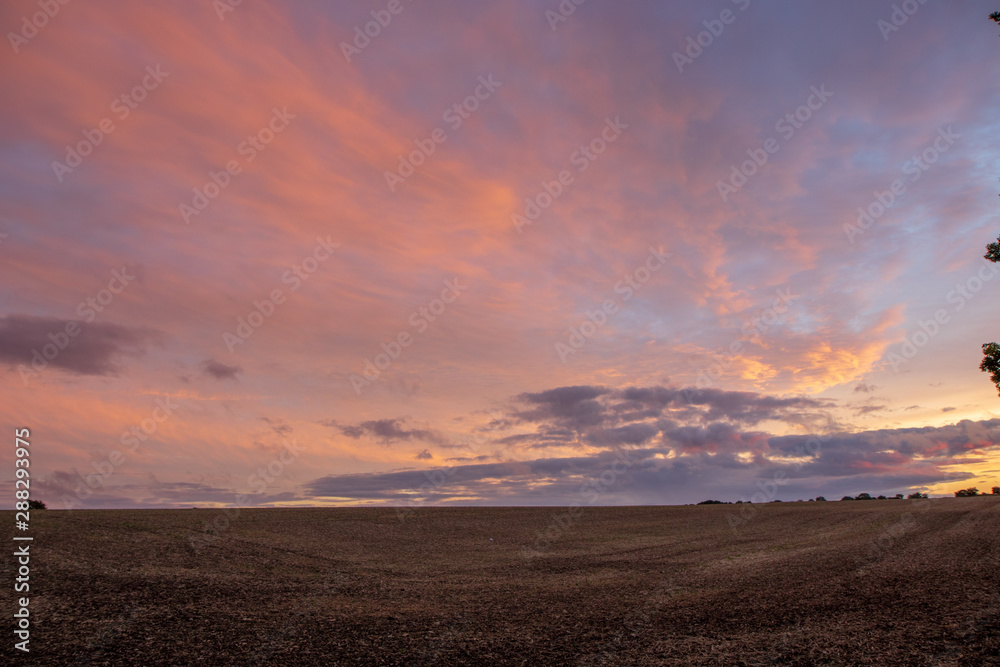 sunset sky