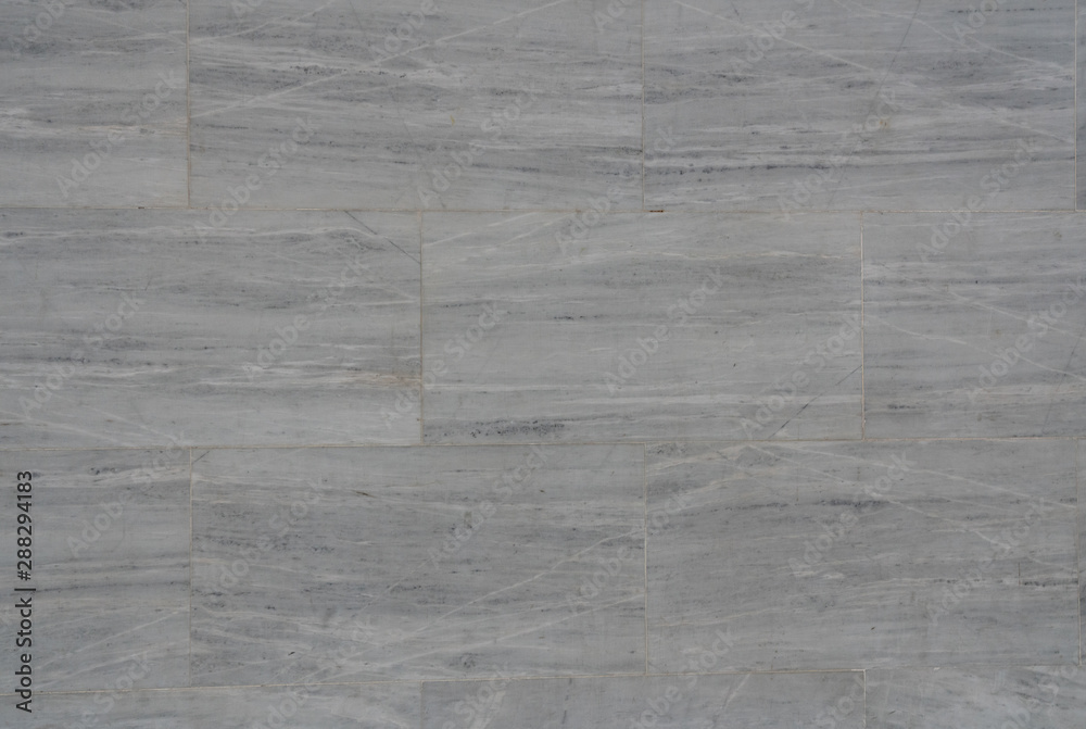 Fototapeta premium Marble tile gray background texture