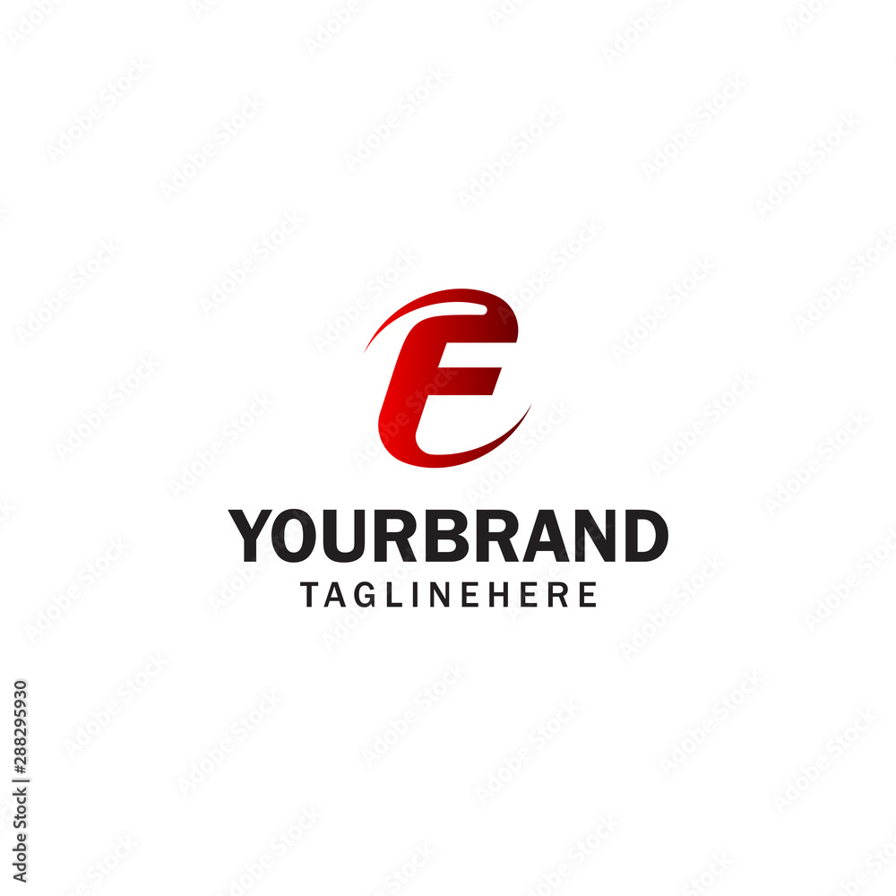 letter F spin rotation logo design concept template letter F spin rotation logo design concept template