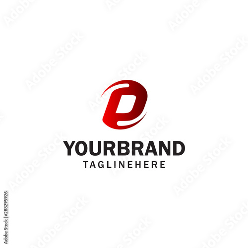 Free Download letter D spin rotation logo design concept template - GFXLoad