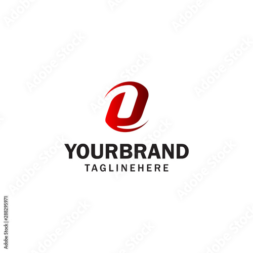 letter U spin rotation logo design concept template © Saiful