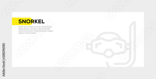SNORKEL BANNER CONCEPT