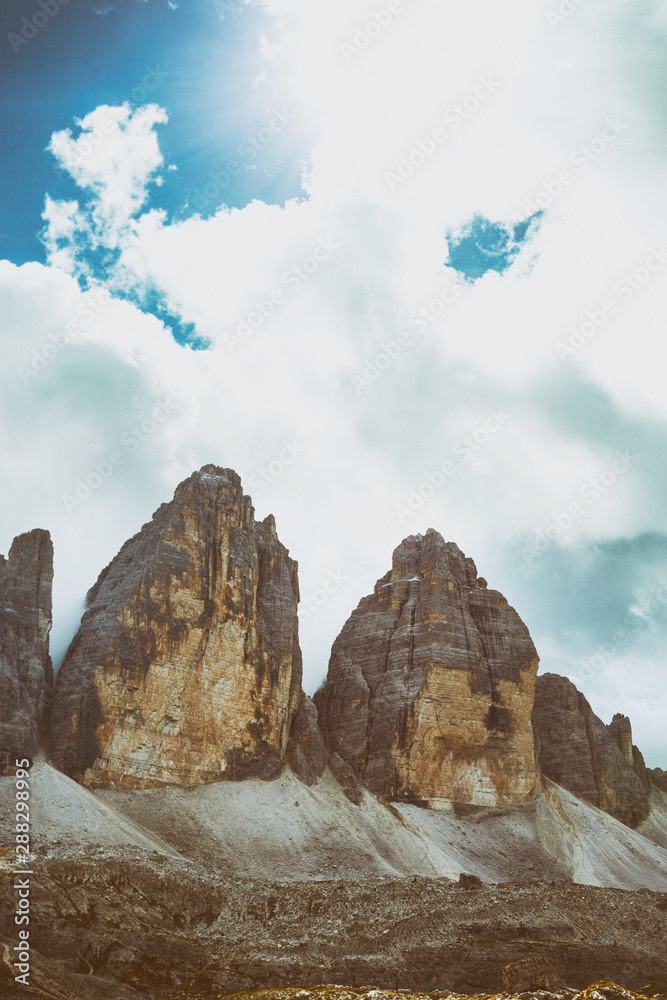 Fototapeta premium mountain landscape at the Dolomites