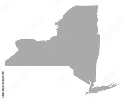 Karte von New York