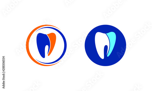 Dental Clinic logo template, Dental Care logo designs vector, Health Dent Logo design vector template linear style. Dental clinic Logotype concept icon. Tooth Teeth Smile Dentist Logo, Abstract Vector