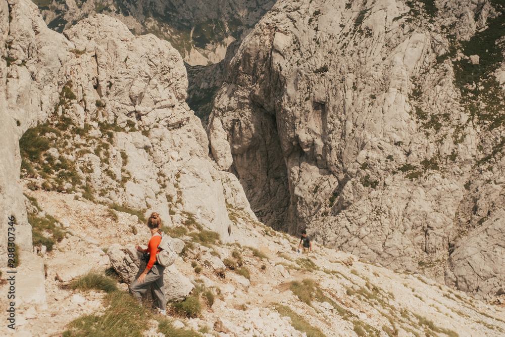 Fototapeta premium Hiking the Durmitory - Montenegro