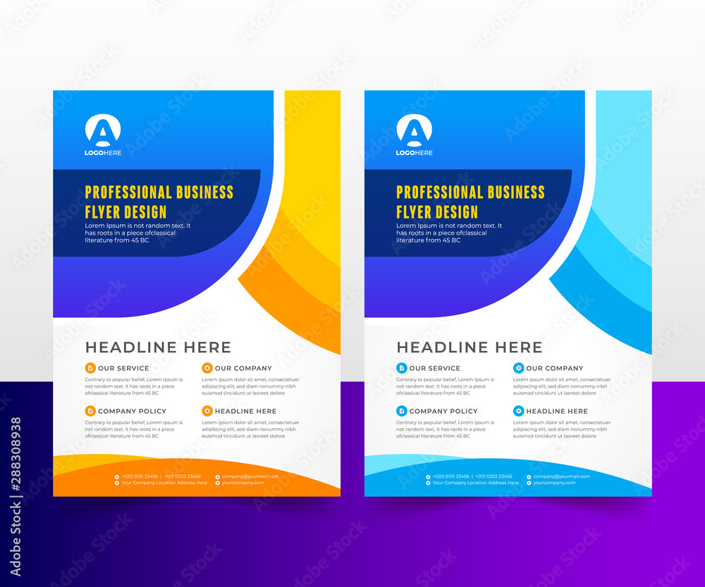 Professional and Creative Business Flyer / Poster Design Template