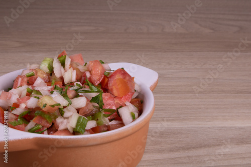 Brazilian feijoada kit with side dishes photo