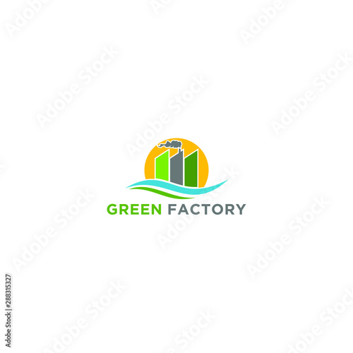 Factory logo - eco friendly nature Free Download Factory logo - eco friendly nature - GFXLoad