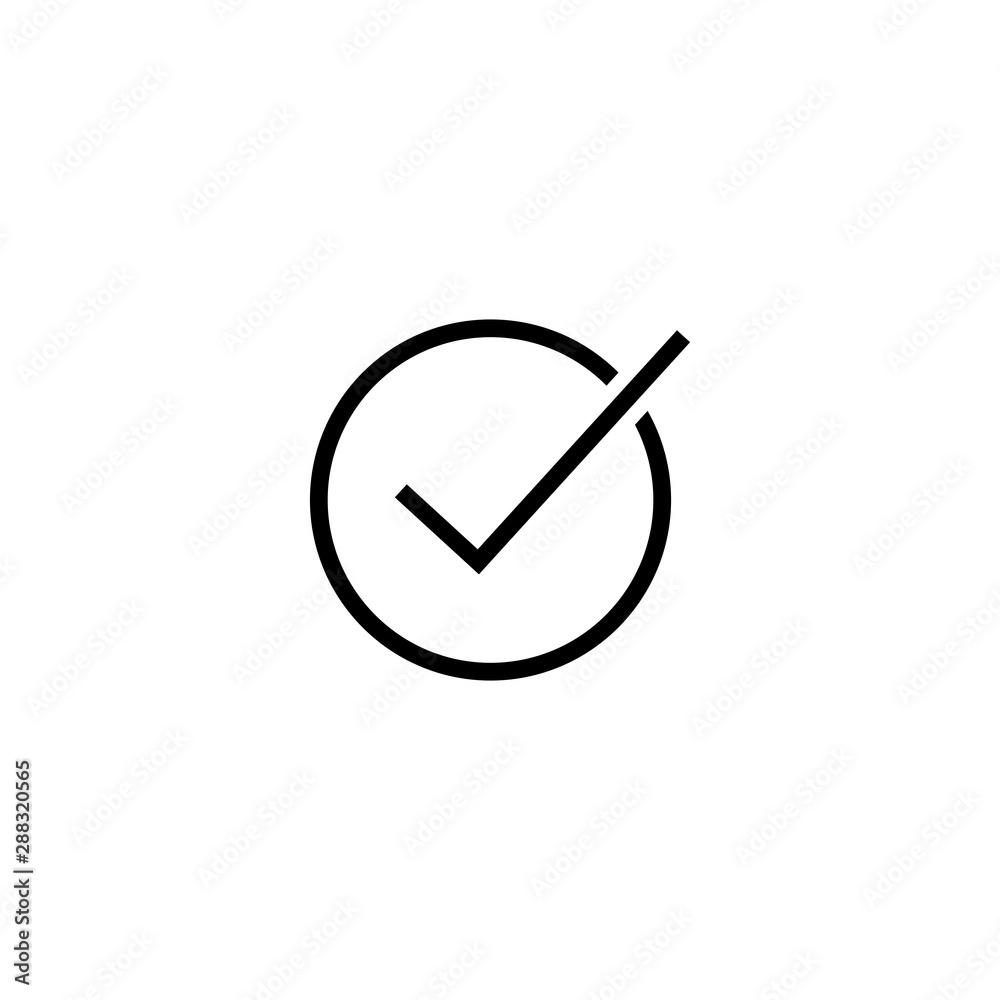 Check mark icon vector. Check mark symbol Check mark icon vector. Check mark symbol