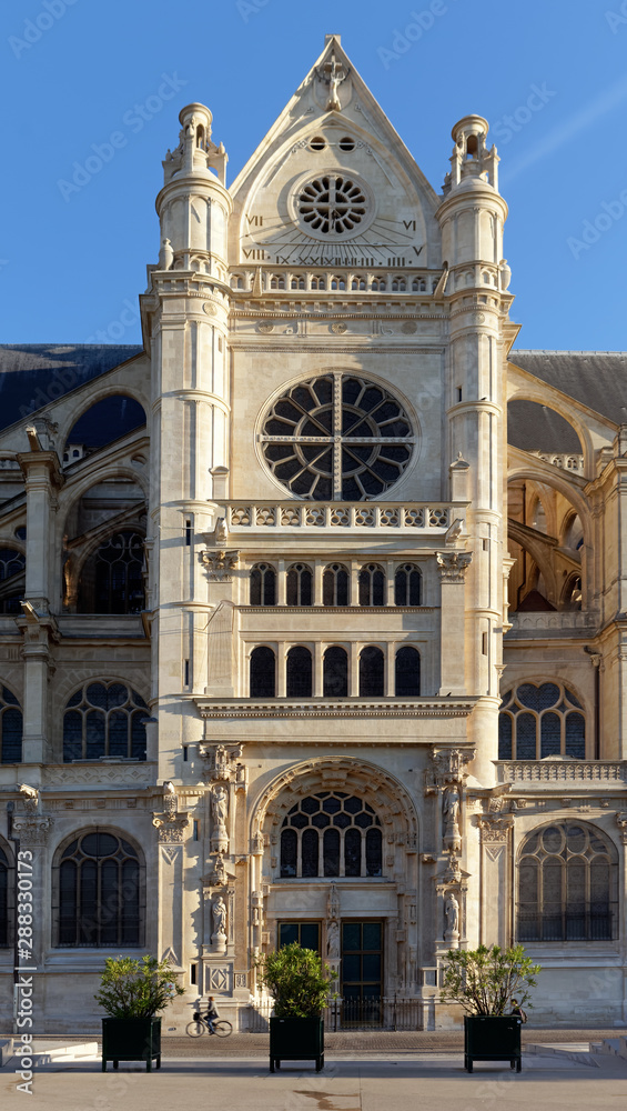 Saint Eustache Church in Paris