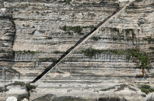 In the rock there is the famous Stairway of Aragon King photo