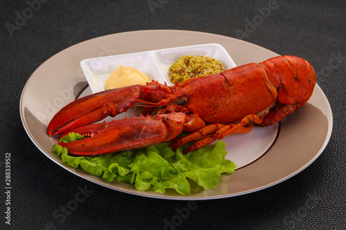 Luxury Lobster with sauce