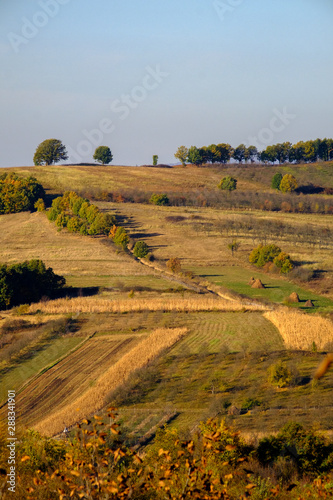 Fototapeta Naklejka Na Ścianę i Meble -  Colorful Autumn in the hills of Romania
