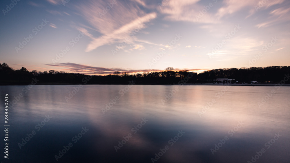 Sunset at the lake 4