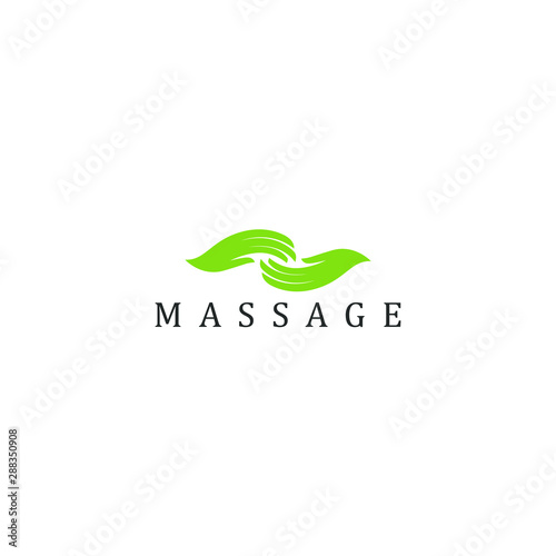 Massage spa yoga logo treatment - medical alternative traditional