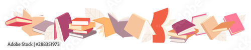 Books Border Design