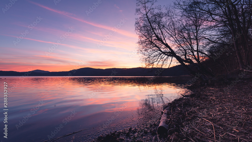 Sunset at the lake 2