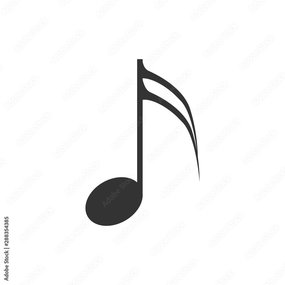 vector music icon sixteenth note. vector music icon sixteenth note.