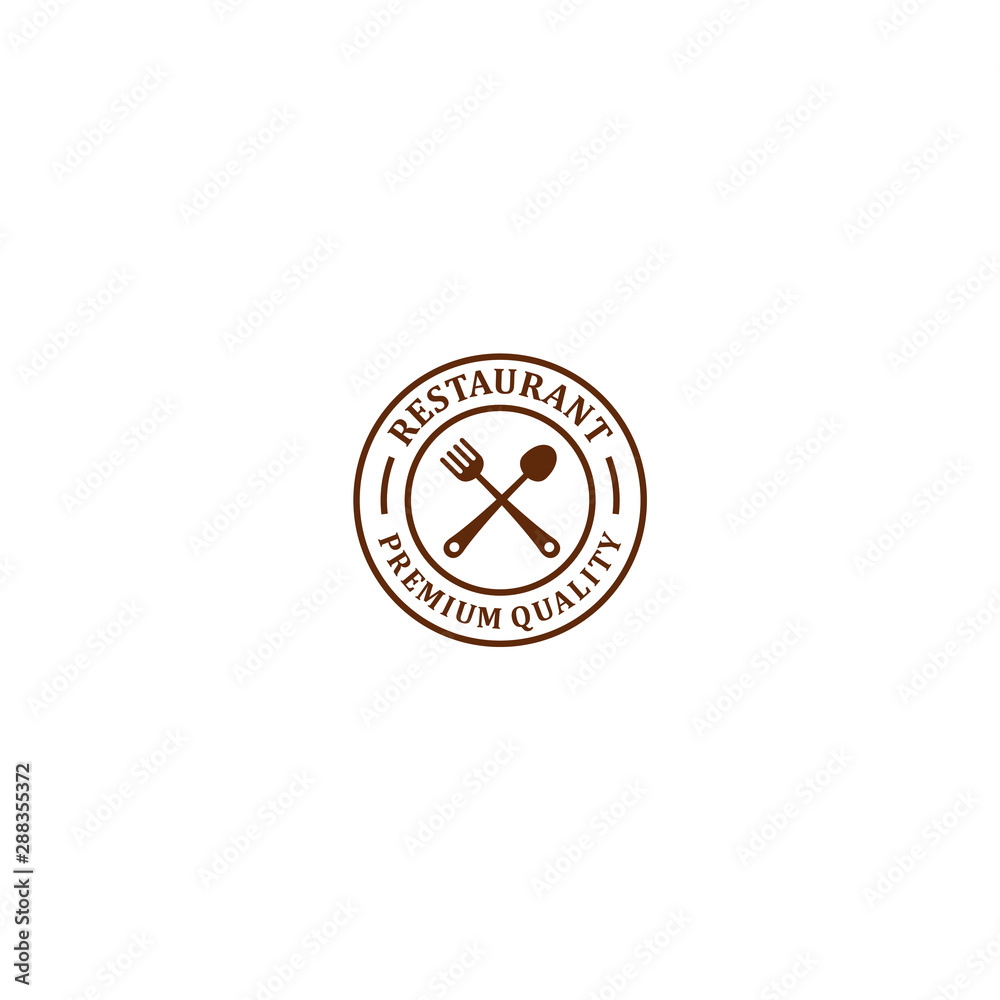 Restaurant logo - food drink product