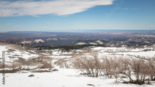 Utah Landscape Snow