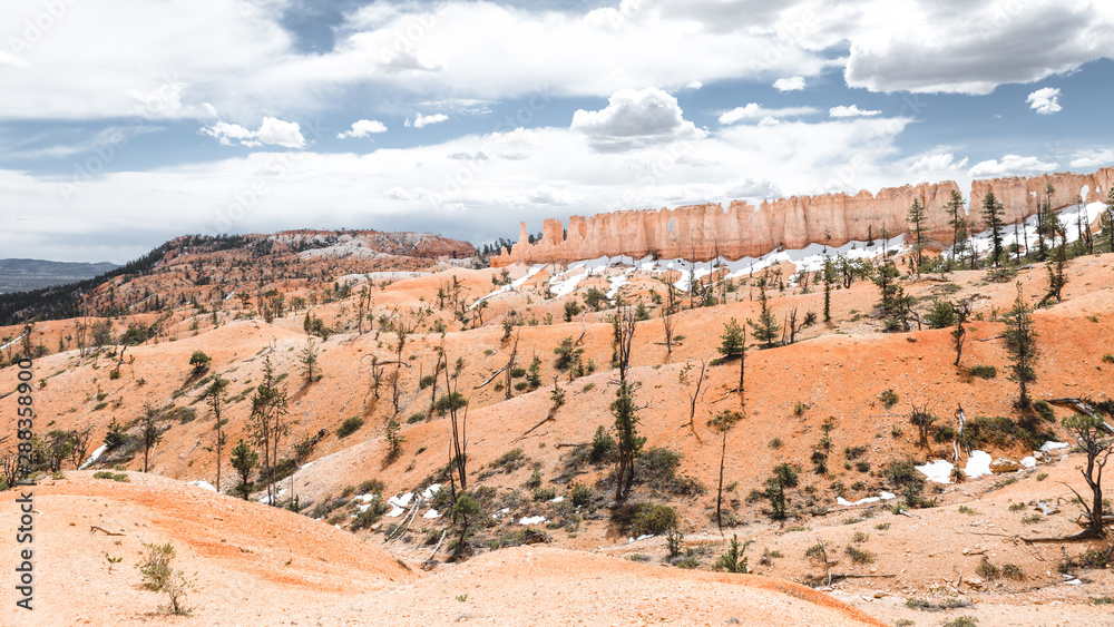 Bryce Canyon covered with Snow 2