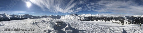 Winterpanorama photo