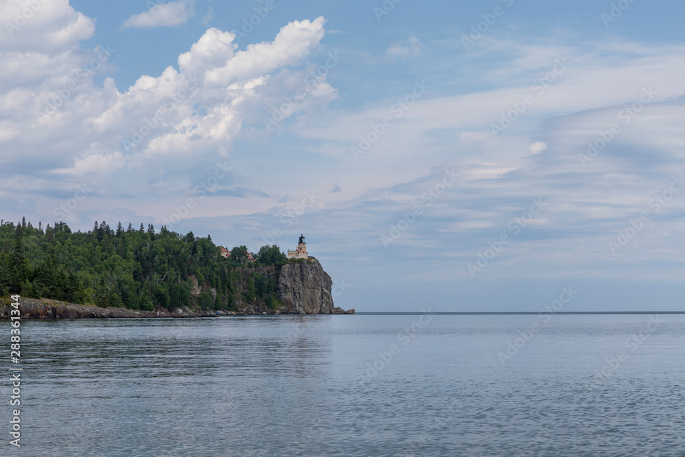 Split Rock Lighthouse Scenic Landscape