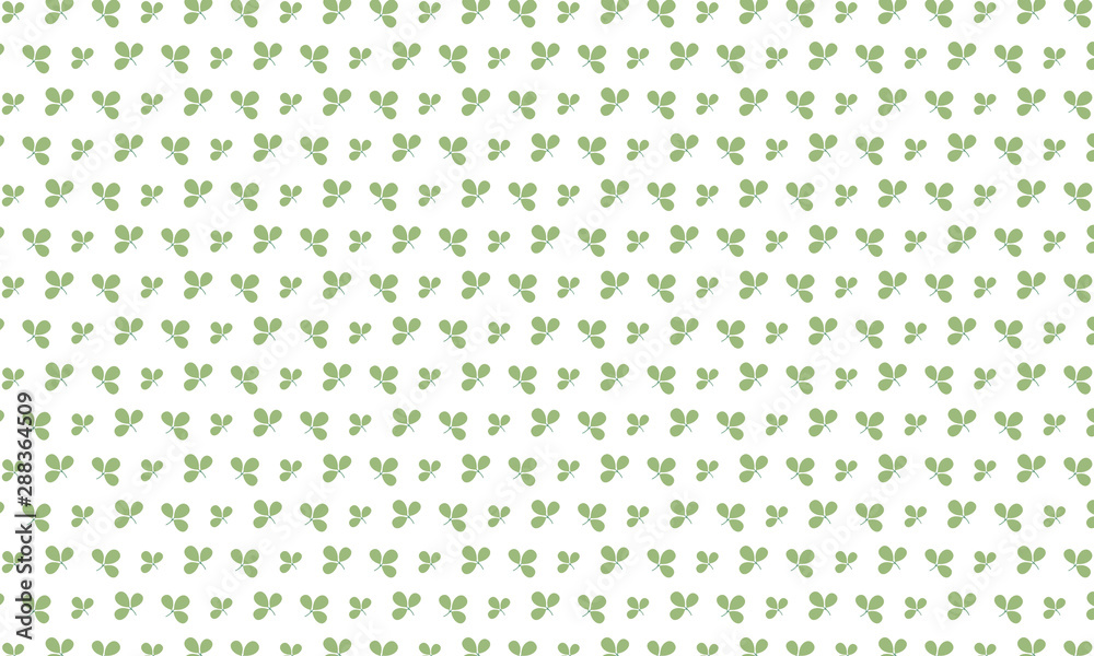 Leaves Seamless Pattern Background