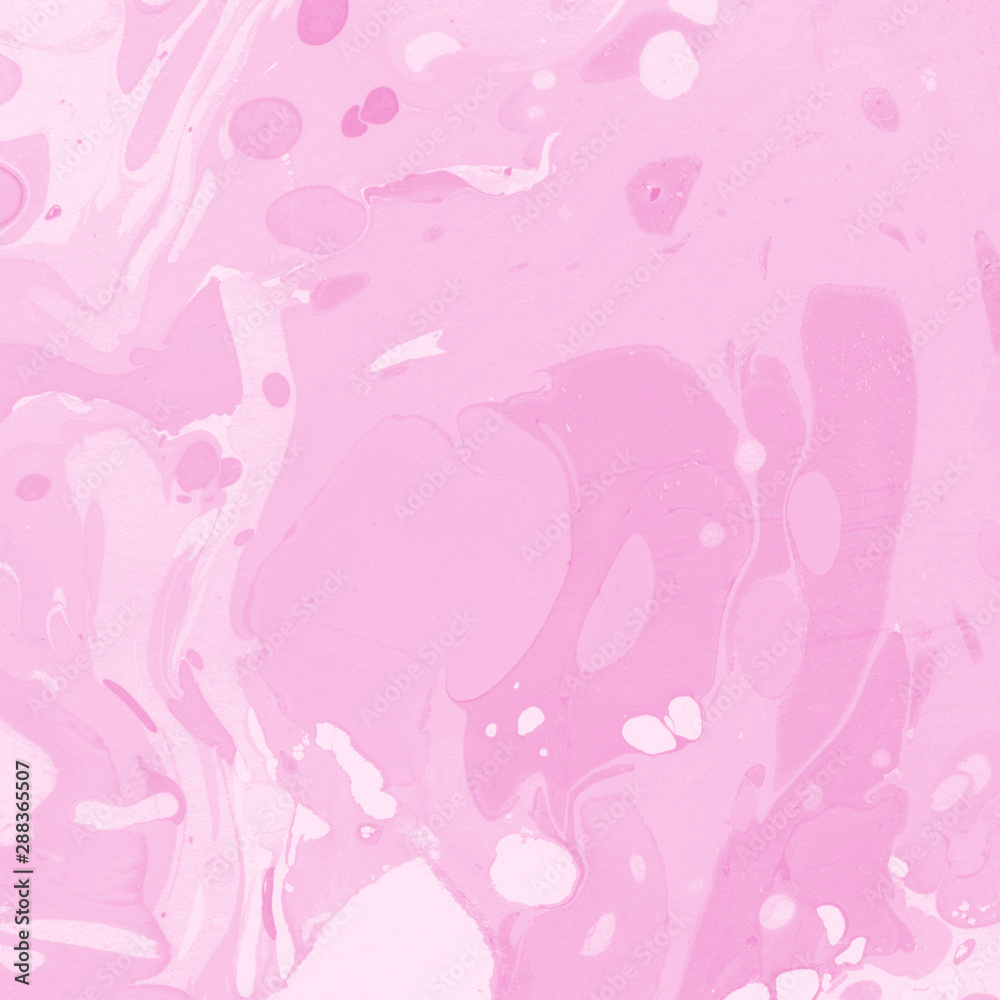 Pink marble ink paper textures on the white background. Chaotic abstract organic design. Pink marble ink paper textures on the white background. Chaotic abstract organic design.